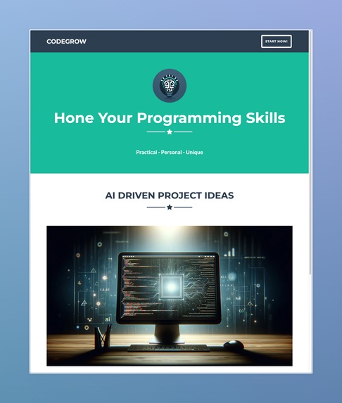 CodeGrow – screenshot 1
