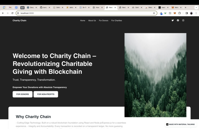 Charity Chain – screenshot 1