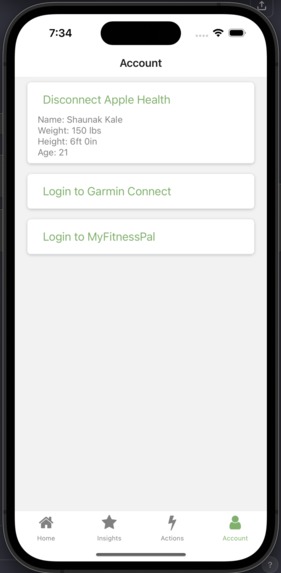 FactumFit – screenshot 2