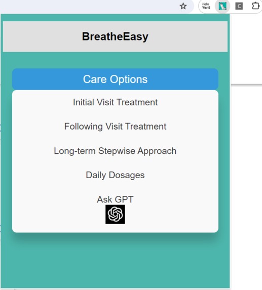 BreatheEasy – screenshot 2