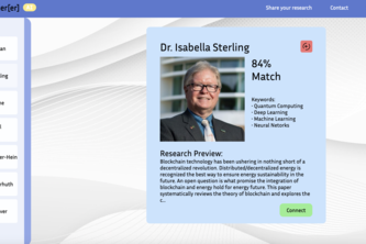 ResearcherMatcherer AI