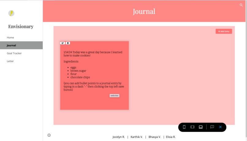 Envisionary – screenshot 2