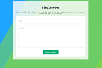 SimpleNotes