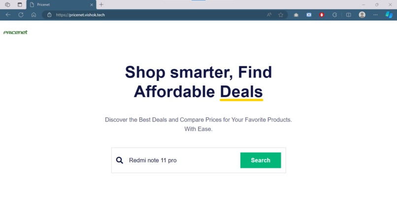 Pricenet – screenshot 1