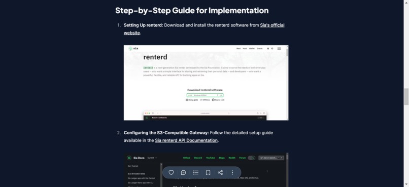 Decentralizing the Cloud - Sia's S3-Compatible Gateway – screenshot 2