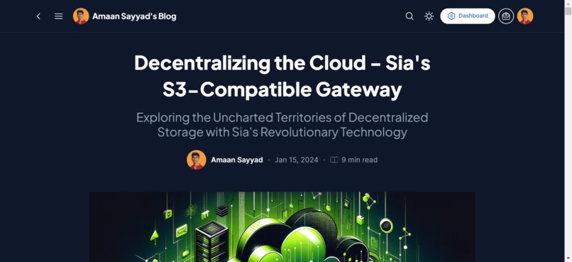 Decentralizing the Cloud - Sia's S3-Compatible Gateway – screenshot 1