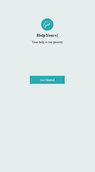 HelpYours – screenshot 1