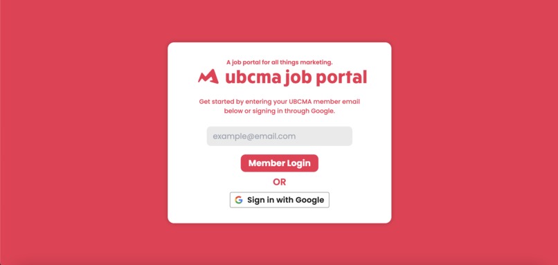 Marketing Job Portal – screenshot 1