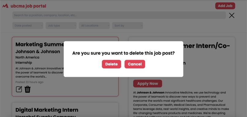 Marketing Job Portal – screenshot 5