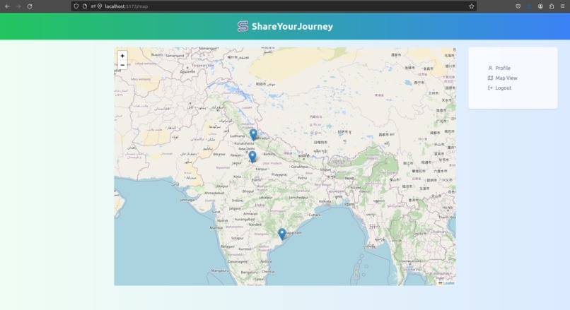 Share Your Journey  – screenshot 4