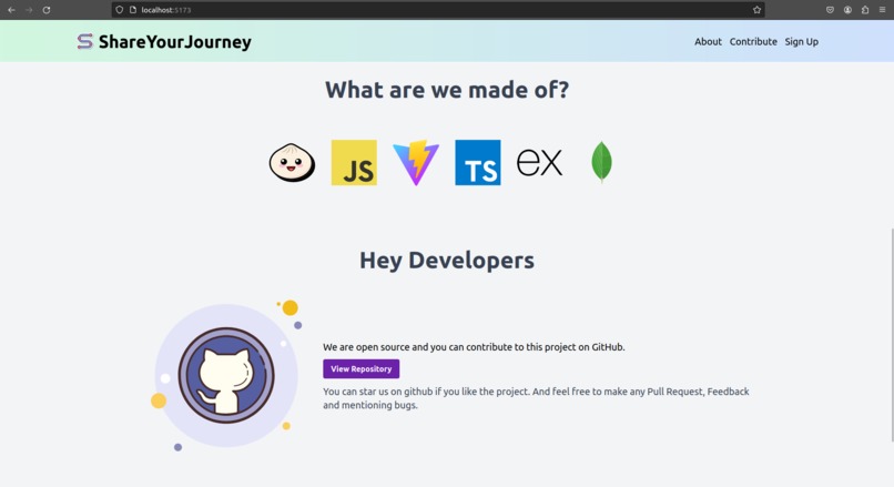 Share Your Journey  – screenshot 1