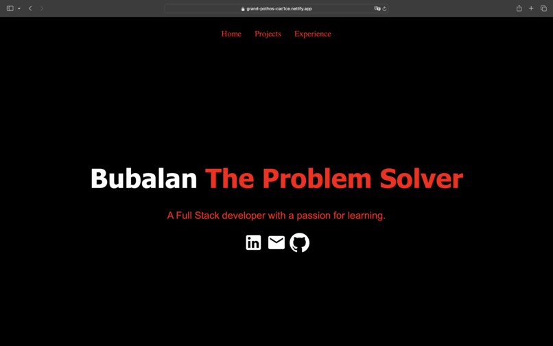 Carrer Portfolio – screenshot 1