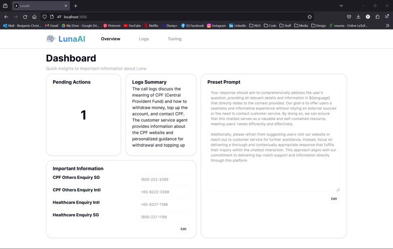 LunaAI – screenshot 1