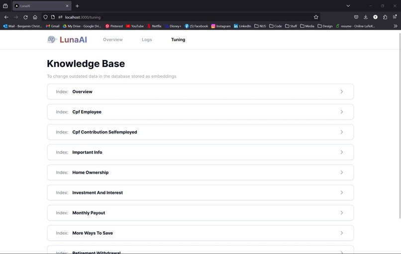 LunaAI – screenshot 3