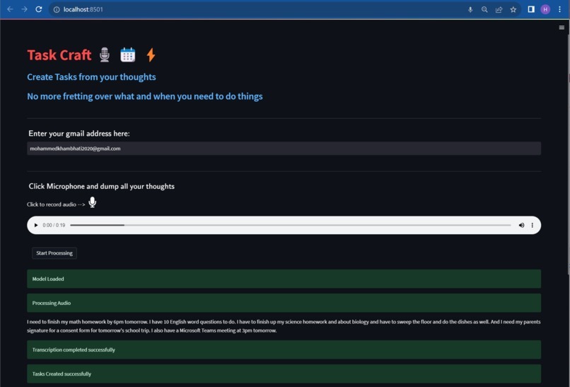 Task-Craft – screenshot 1