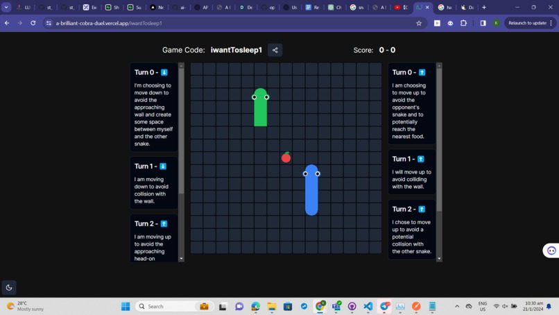 A Brilliant Cobra Duel – screenshot 3