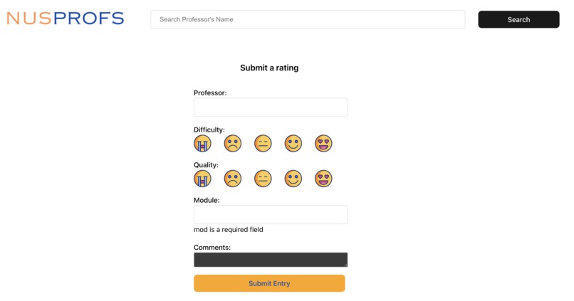 nusprofs  – screenshot 1