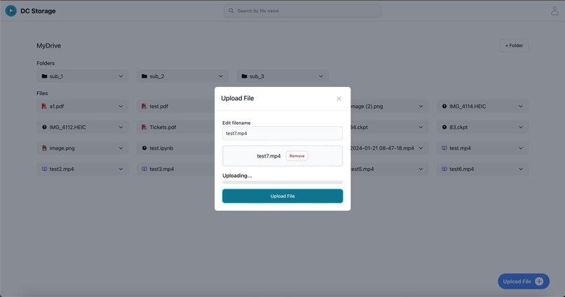 DC Storage – screenshot 5