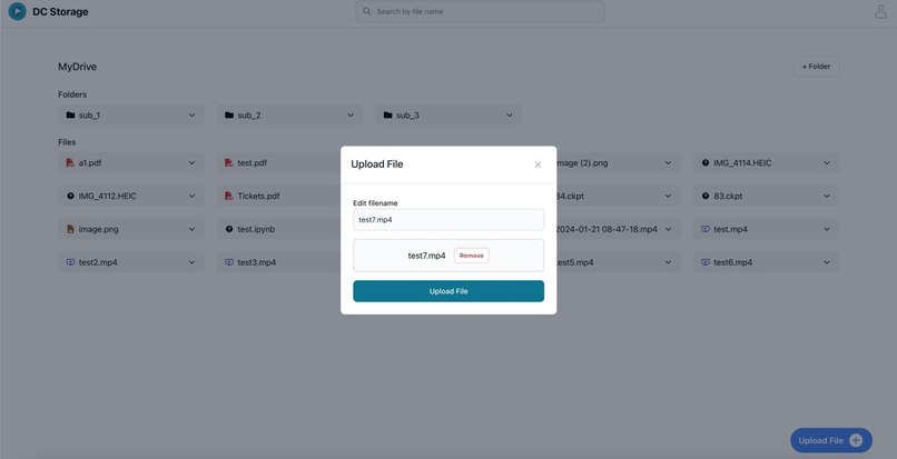 DC Storage – screenshot 4