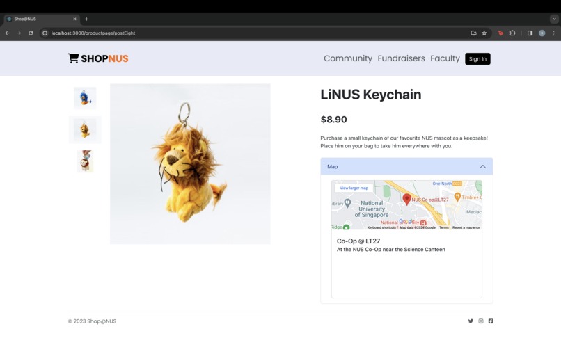 Shop@NUS – screenshot 4