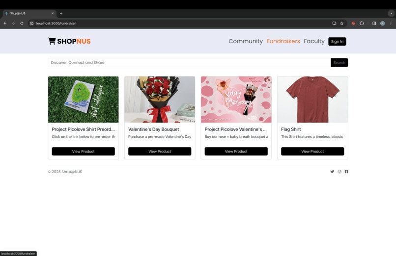 Shop@NUS – screenshot 5