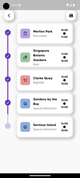 TravelMate Itineraries – screenshot 3