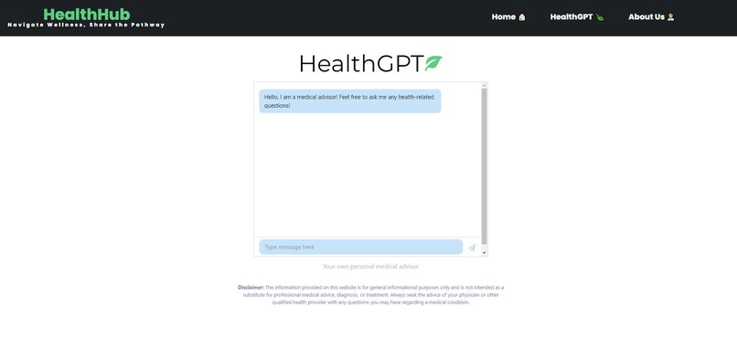 HealthHub – screenshot 1