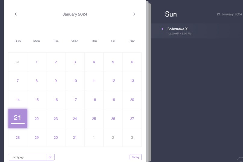 Calendo – screenshot 1