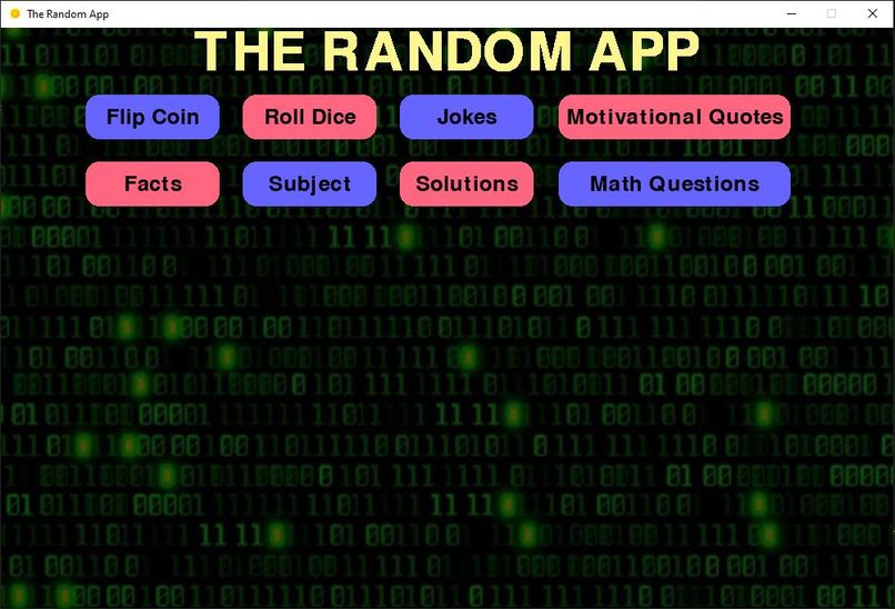 The Random App – screenshot 1