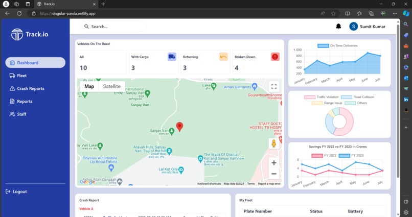 Track.io – screenshot 2