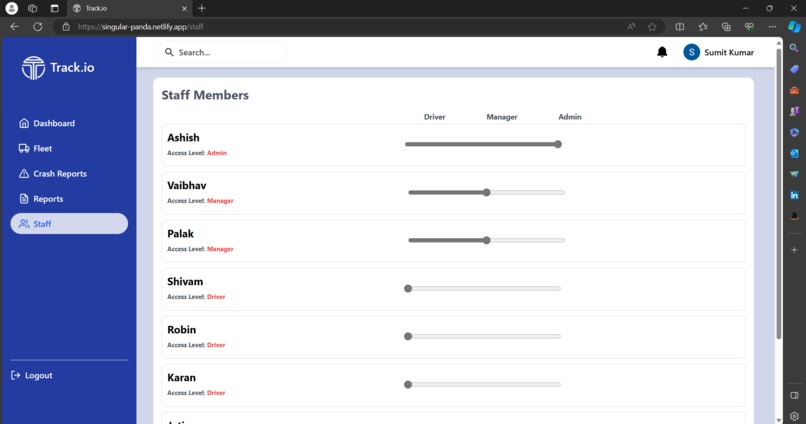 Track.io – screenshot 3