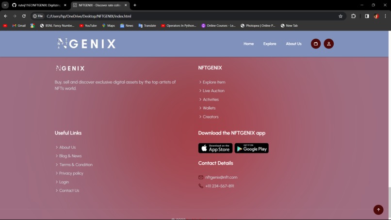 NFTGENIX – screenshot 16