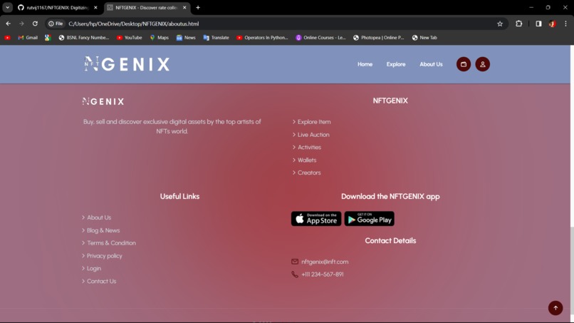 NFTGENIX – screenshot 6