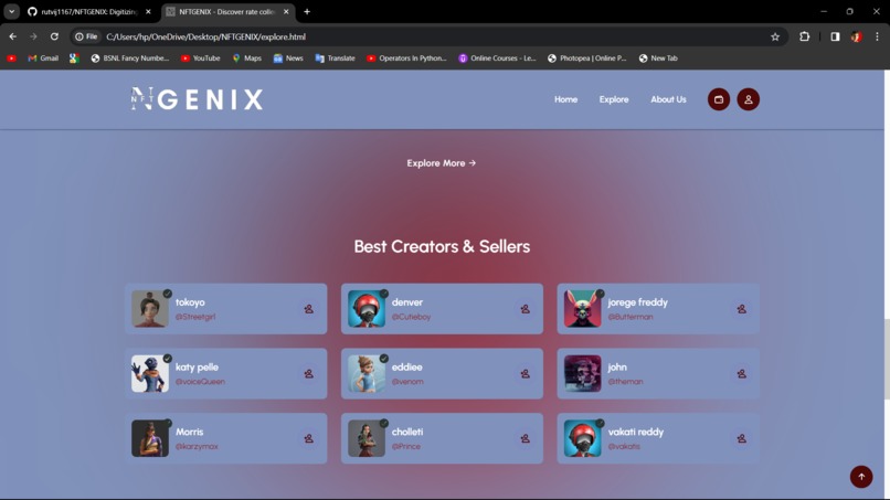 NFTGENIX – screenshot 10