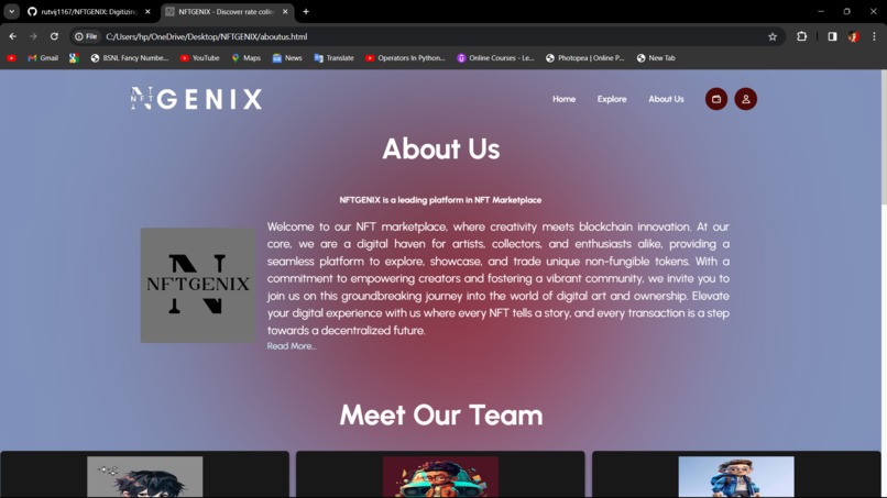 NFTGENIX – screenshot 13