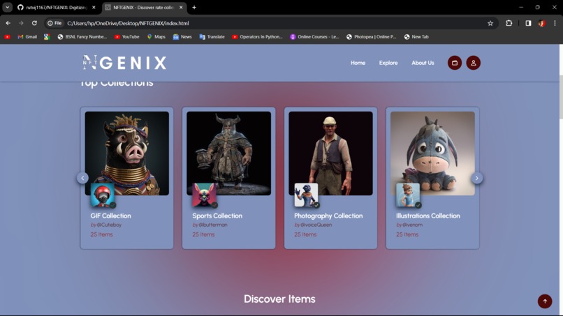 NFTGENIX – screenshot 3