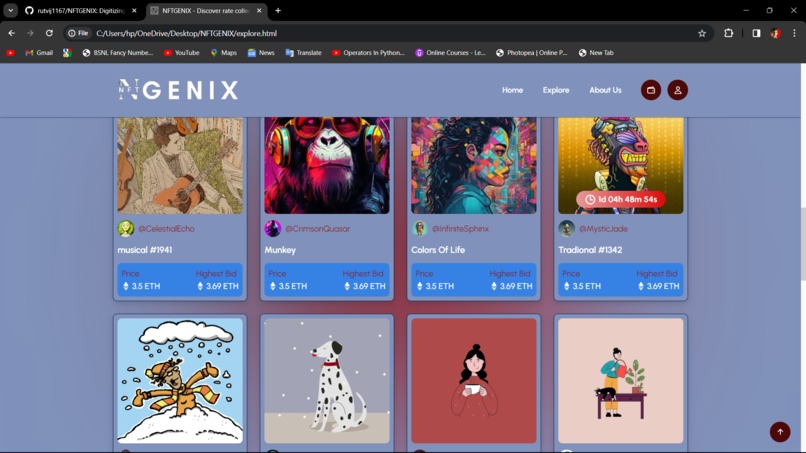NFTGENIX – screenshot 9