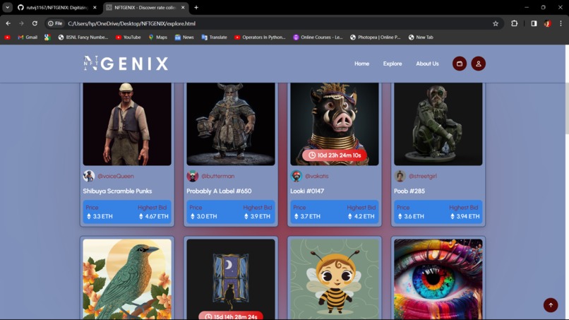 NFTGENIX – screenshot 8
