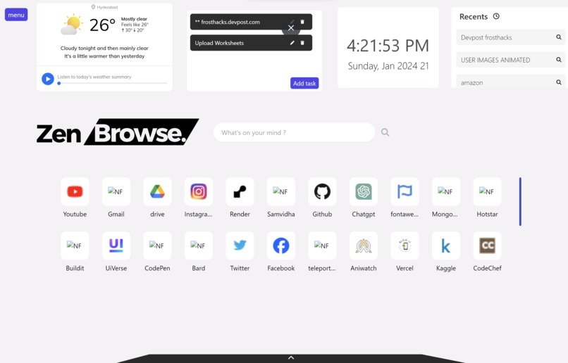Zen Browse. – screenshot 1