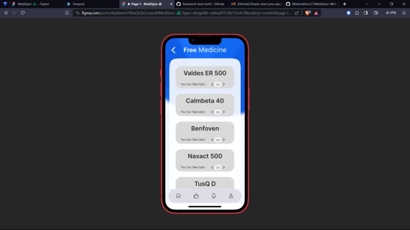 MediSync – screenshot 2