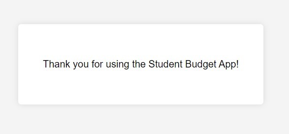 Budget Tracking – screenshot 1