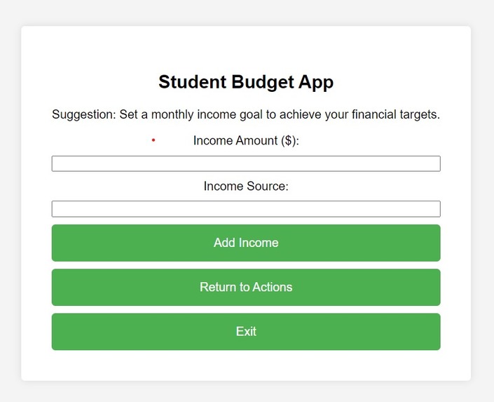 Budget Tracking – screenshot 6