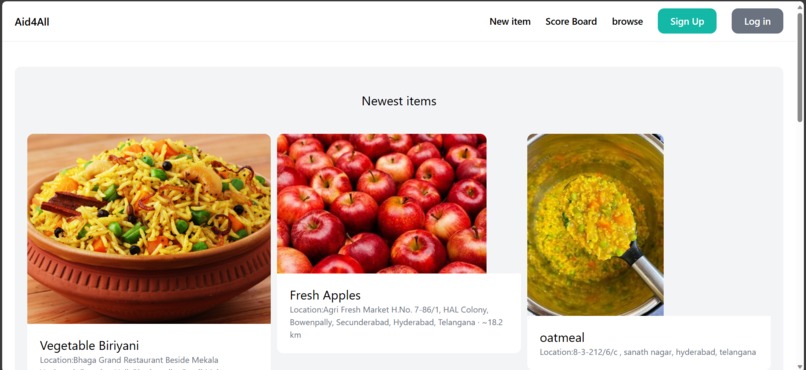 Aid For All – screenshot 1