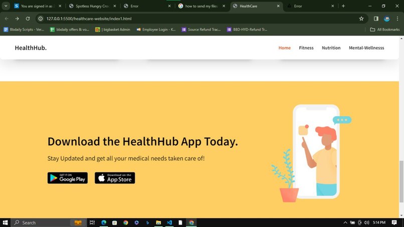 HealthHub – screenshot 1