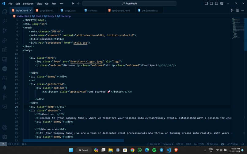 EventXpert – screenshot 2