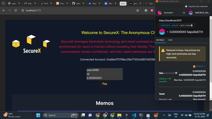 SecureX – screenshot 4