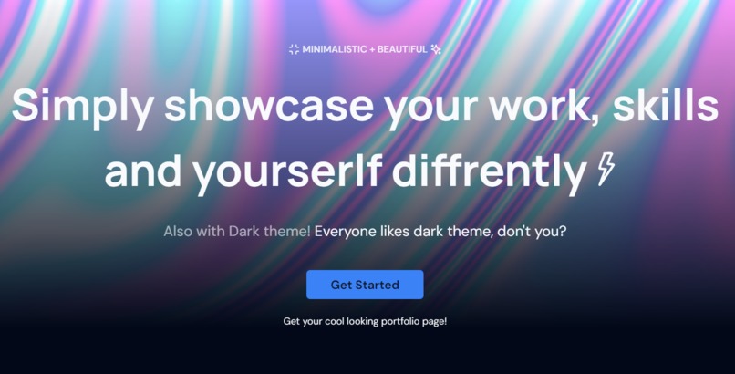 Devfolio – screenshot 1