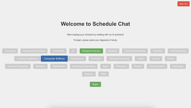 Purdue Schedulings – screenshot 2