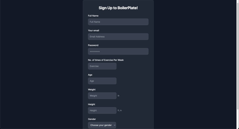 BoilerPlate – screenshot 3