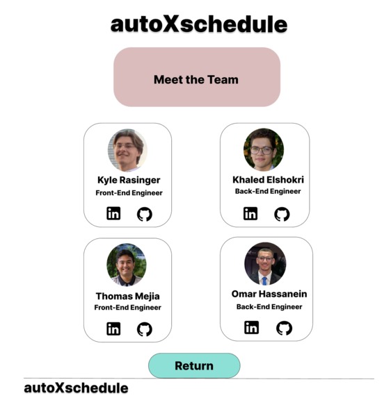 AutoXSchedule – screenshot 1